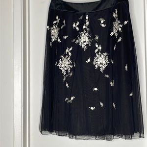 ⭐️Ann Taylor tulle & satin skirt